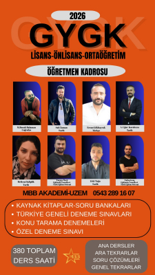 GENEL YETENEK & GENEL KÜLTÜR
